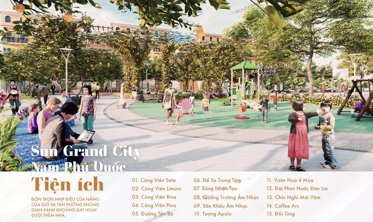 tiện ích sun grand city phú quốc