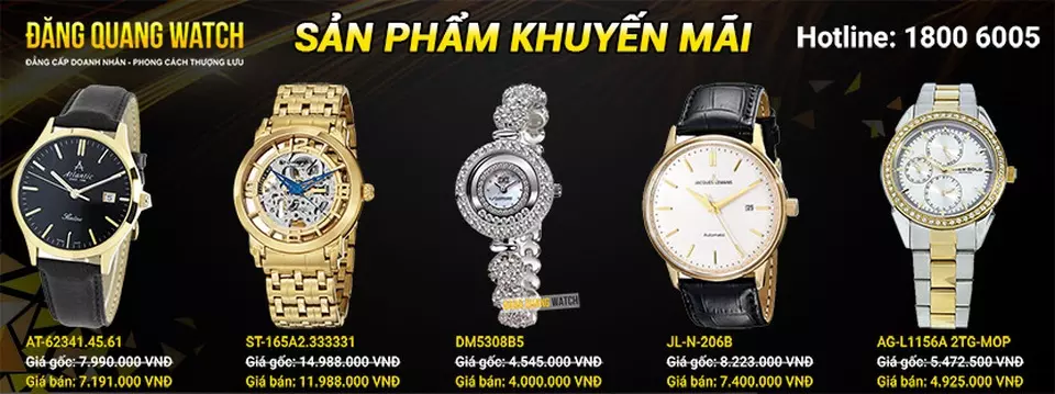 Đăng Quang Watch - Đẳng cấp doanh nhân - Phong cách thượng lưu