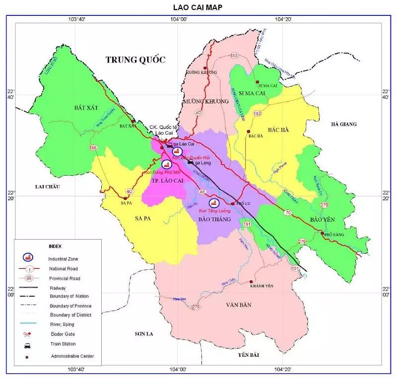 Sapa là thị xã nằm ở phía Tây tỉnh Lào Cai