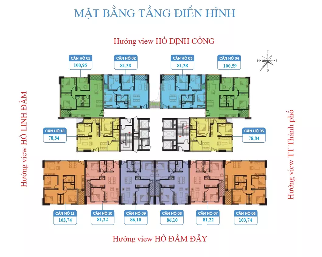 Mặt bằng dự án