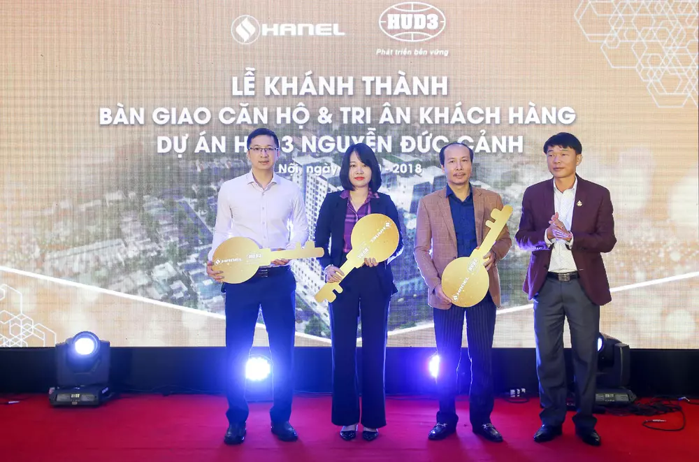 Chìa khoá nhận bàn giao căn hộ