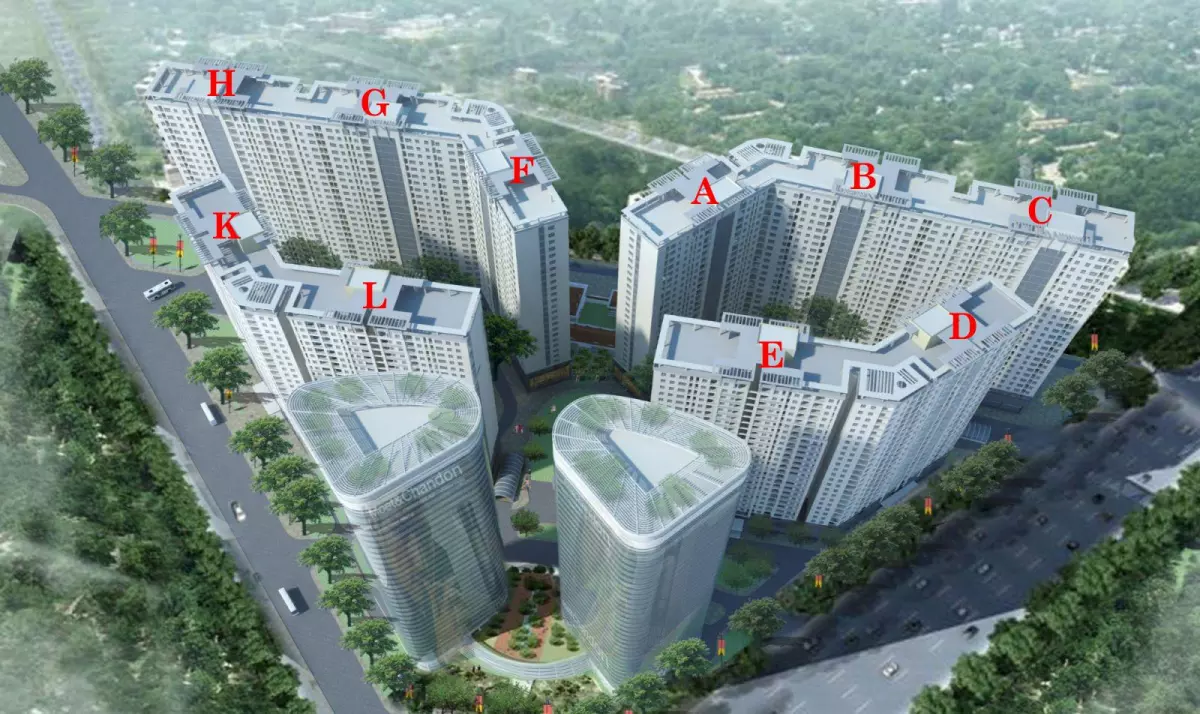 Phối cảnh dự án Xuân Mai Complex