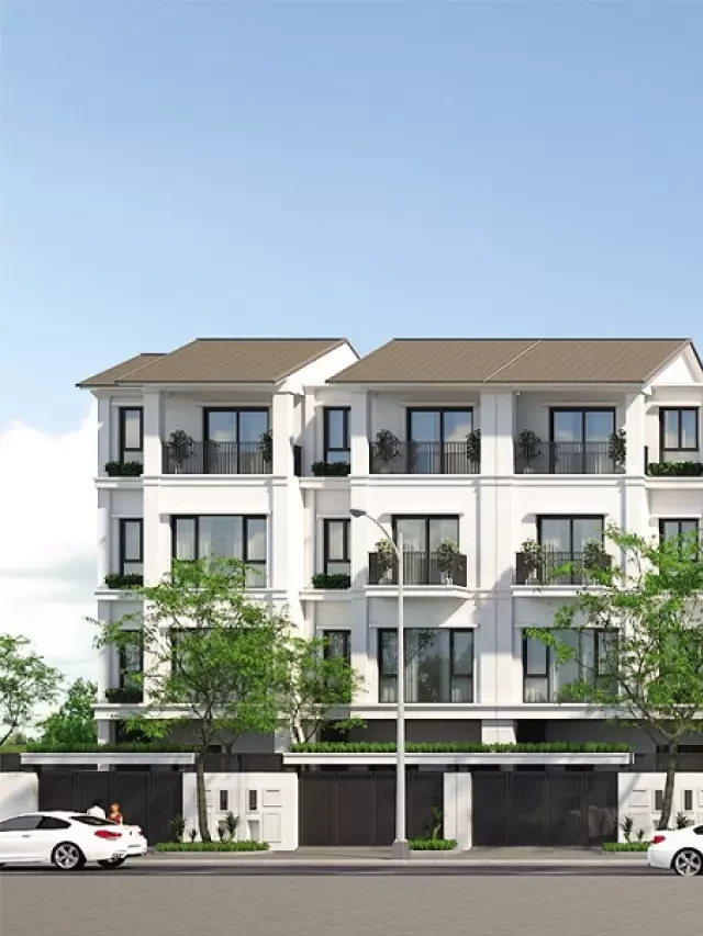   Nhà liền Kề Gamuda ST5 – Dahlia Homes: Một không gian sống xanh trong lòng Hà Nội