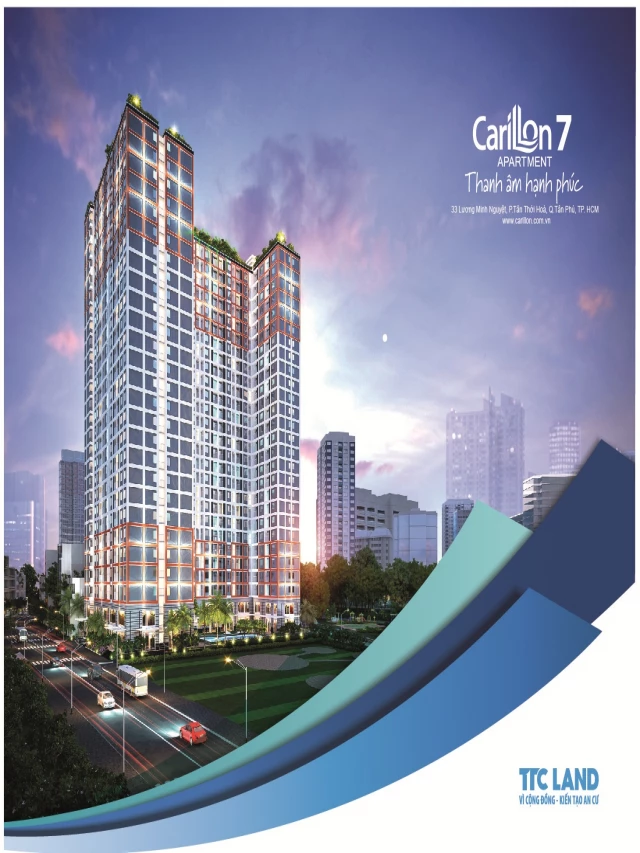   Carillon 7: Dự án căn hộ cao cấp đẳng cấp tại Quận Tân Phú