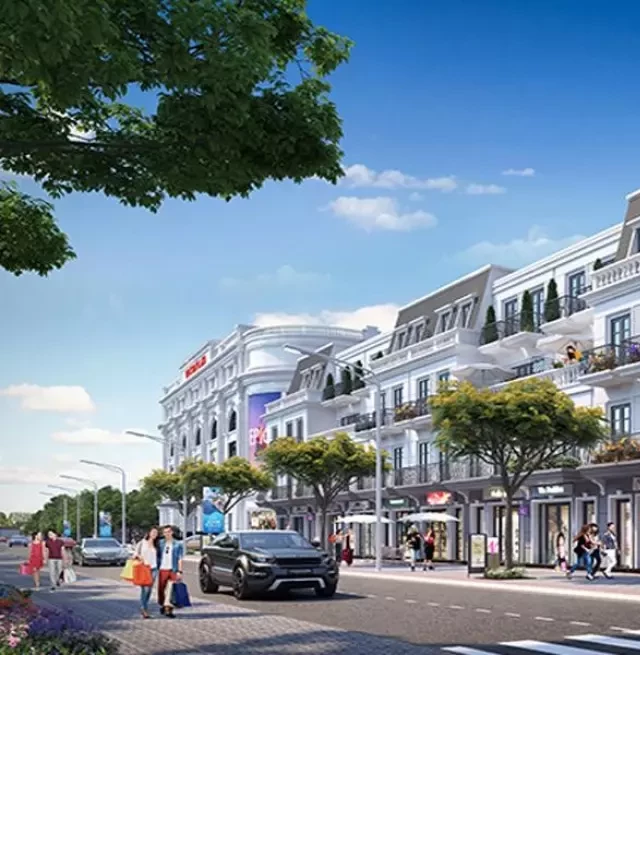   Shophouse Vinhomes Wonder Park: Khám phá không gian kinh doanh lý tưởng