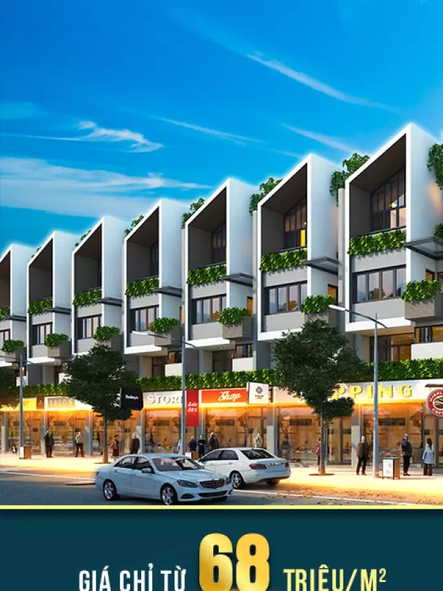   Shophouse Green Diamond Hạ Long - Tận hưởng cuộc sống đẳng cấp tại vị trí VÀNG