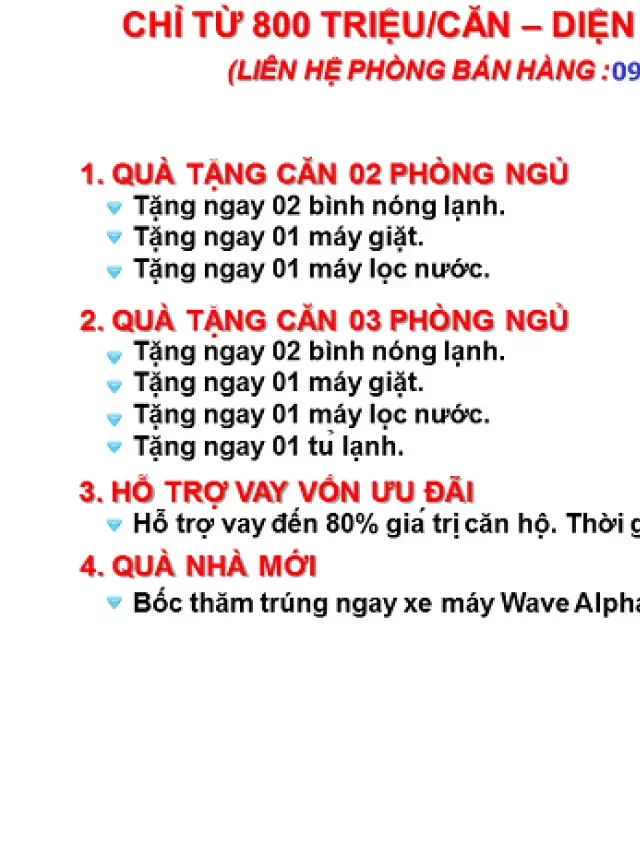   Bảng giá căn hộ tòa B1, B2 Ruby City CT3