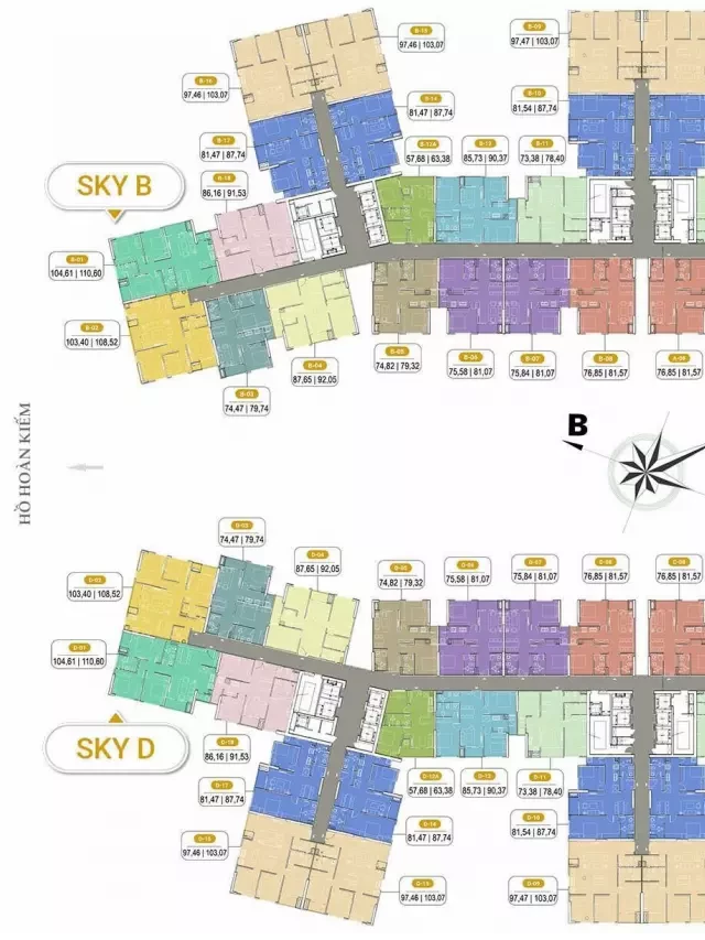   Mặt bằng dự án Imperia Sky Garden: Thiết kế hoàn hảo cho cuộc sống xanh