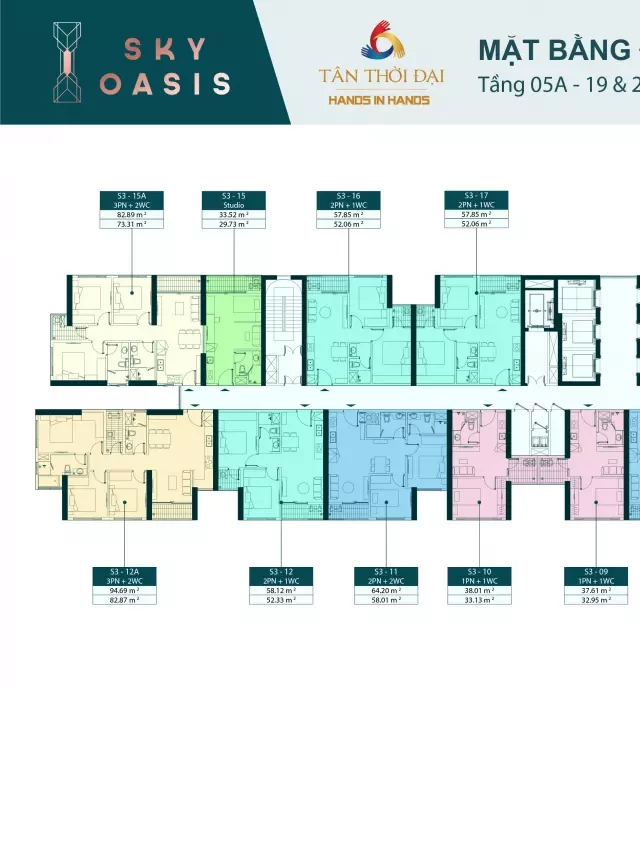   Toà căn hộ S3 - Ecopark Sky Oasis: Tổng quan T8/2020