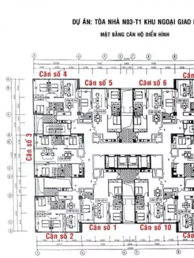   Chung cư Ngoại Giao Đoàn N03-T1: Thế giới sống lý tưởng cho bạn