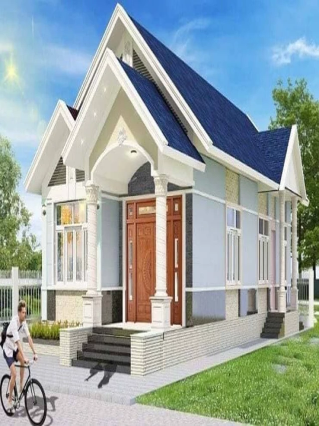   12+ Mẫu biệt thự mini 2 tầng 100m2 đẹp hiện đại sang trọng