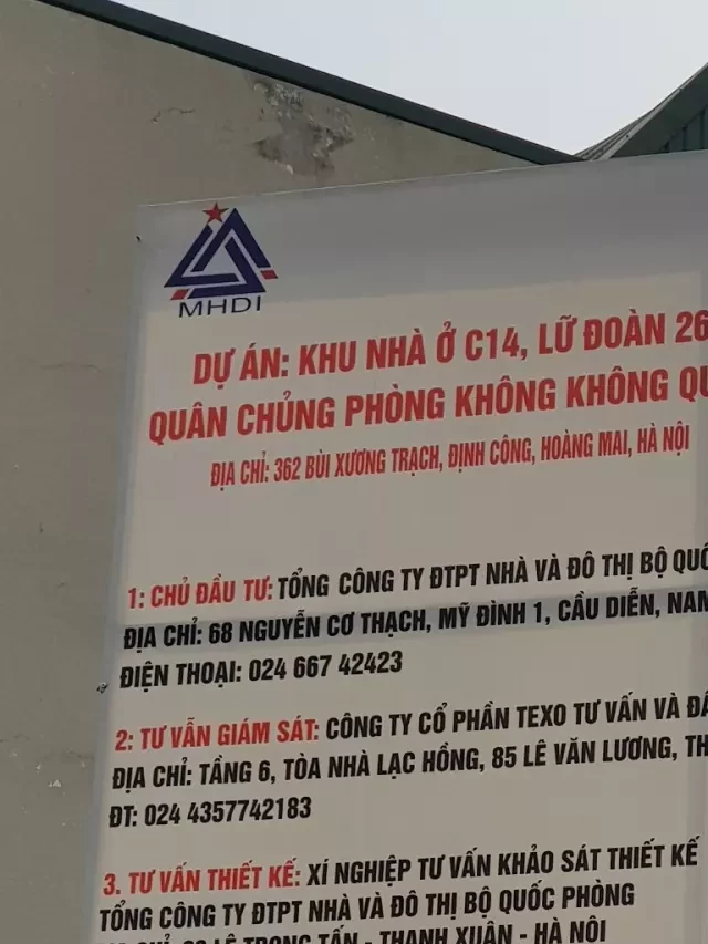   Chung cư C14 Bùi Xương Trạch - Địa điểm hoàn hảo để an cư và làm việc