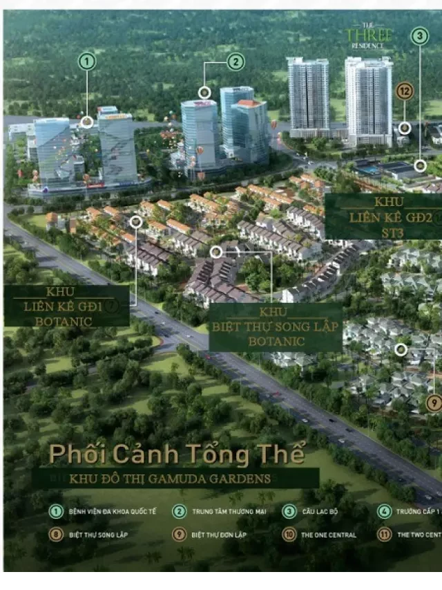   Gamuda Gardens Hoàng Mai: Khu đô thị đáng sống nhất Hà Nội