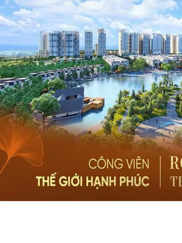   Hinode Royal Park: Nơi lý tưởng cho cuộc sống thượng lưu