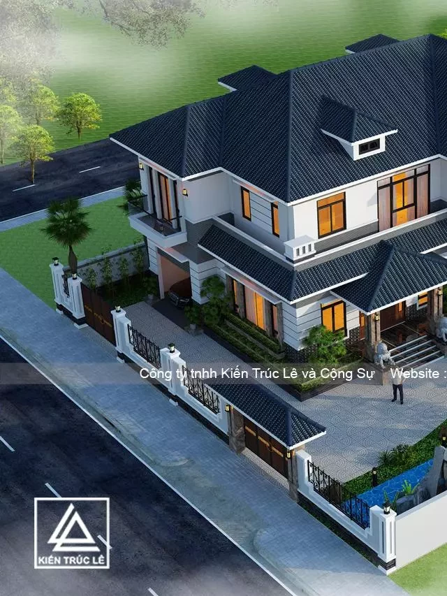   Mẫu nhà 2 tầng 200m2 mái thái: Lựa chọn hoàn hảo cho ngôi nhà của bạn