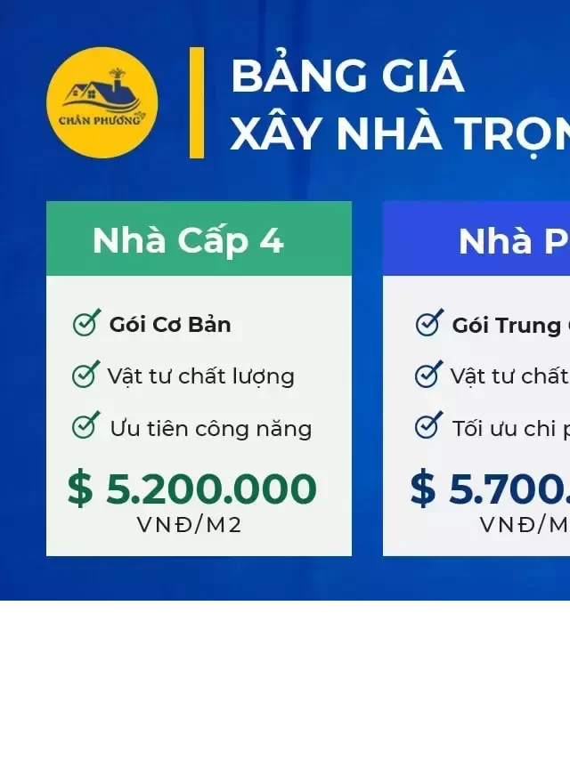   Xây Nhà Trọn Gói tại Sóc Trăng: Dịch Vụ Uy Tín và Chất Lượng