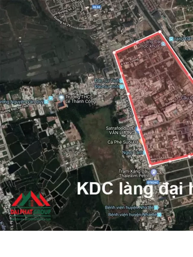   Khu Dân Cư Làng Đại Học: Thông Tin và Tiện Ích