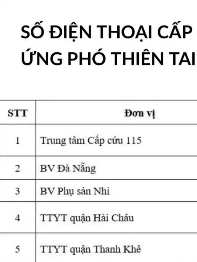   Số điện thoại điện lực Đà Nẵng - Đáng tin cậy và dễ dàng liên hệ