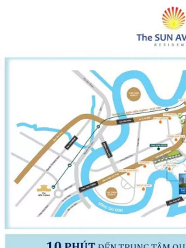   The Sun Avenue 28 Mai Chí Thọ - Khu Đô Thị Sang Trọng Tại Khu Đông Sài Gòn