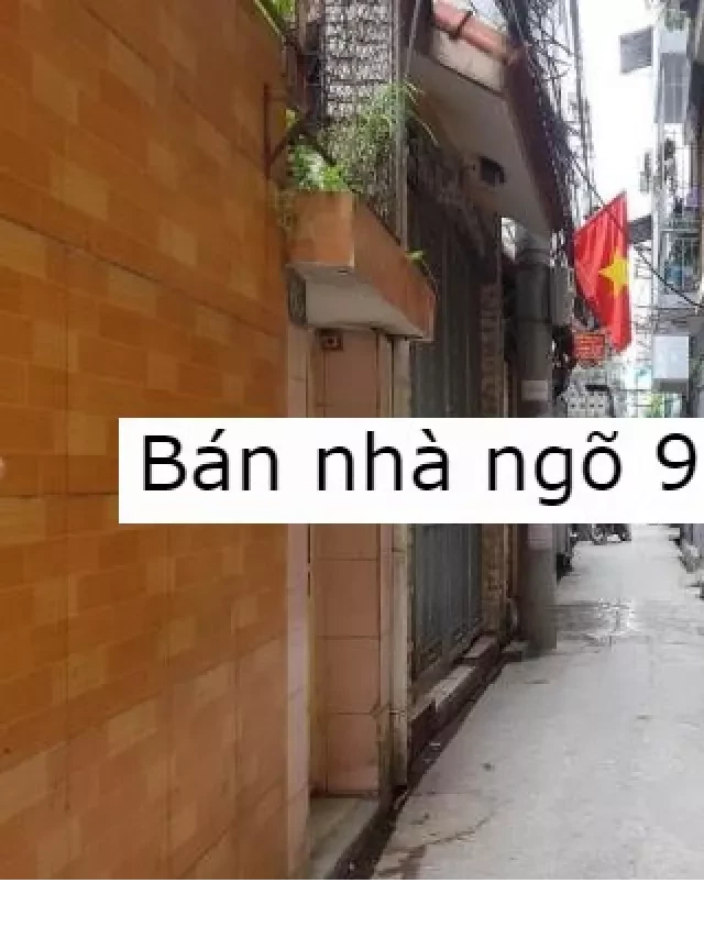   Bán nhà ngõ 97 Thái Thịnh: Tổng quan về vị trí, giá cả và tiện ích