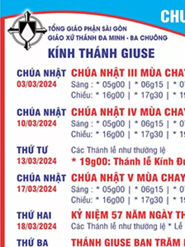   Nhà Thờ Đa Minh (Ba Chuông): Nơi Tôn Vinh Lịch Sử và Văn Hóa Việt