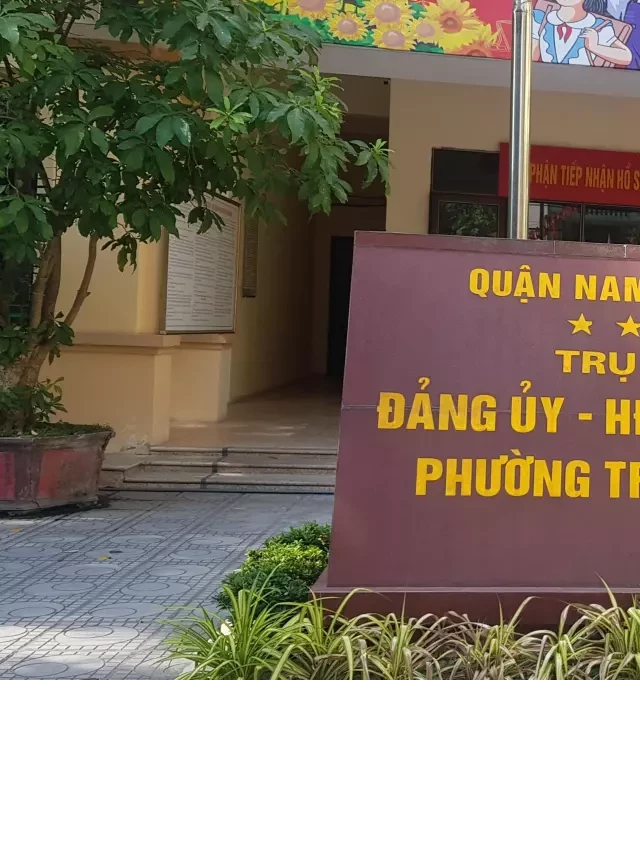   Thông tin địa chỉ Ủy ban nhân dân phường Trung Văn, quận Nam Từ Liêm, TP Hà Nội