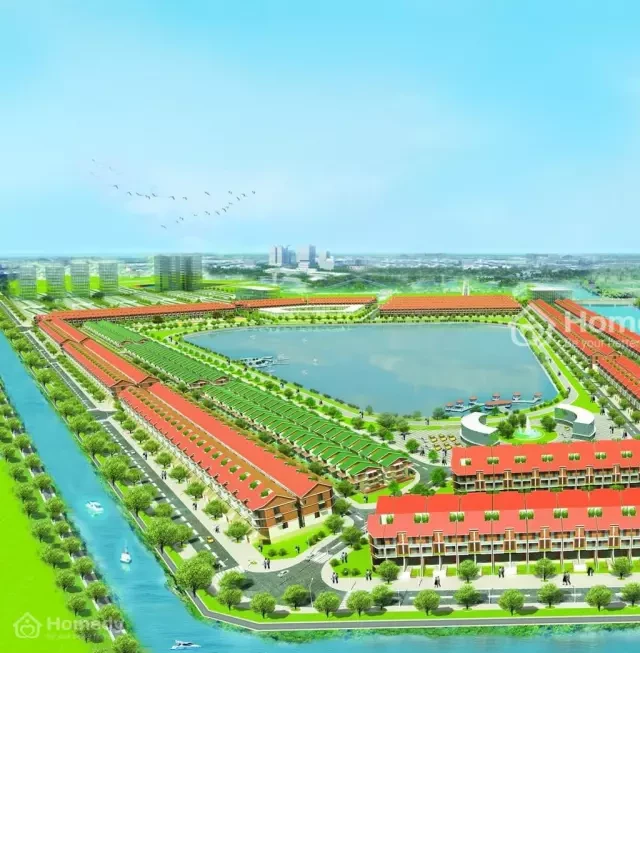   An Hạ Riverside: Khu đô thị sinh thái xanh mát tại Long An