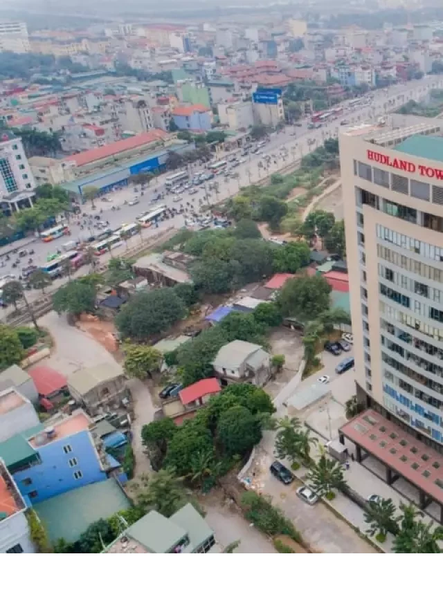   Hudland Tower - Lựa chọn tuyệt vời cho không gian làm việc chất lượng tại quận Hoàng Mai