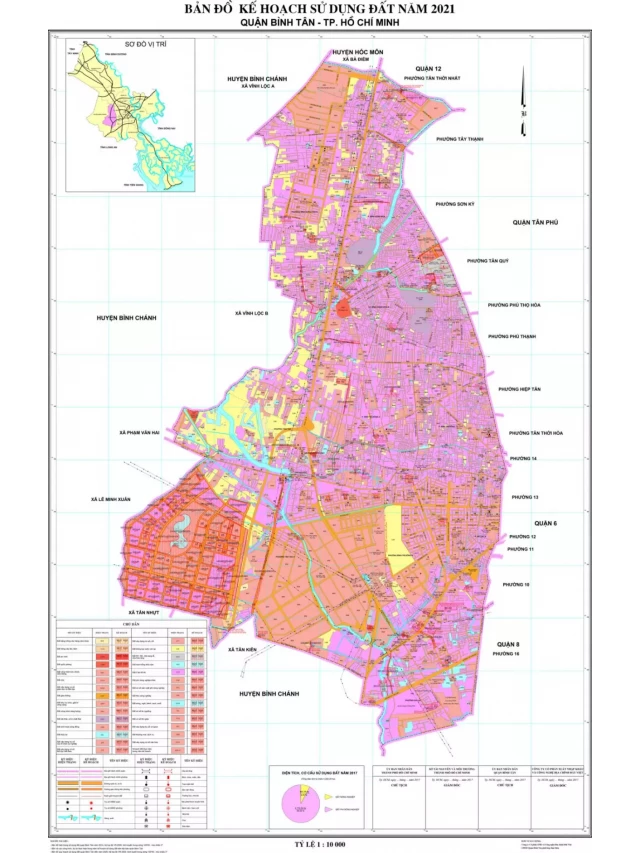   Bản đồ quy hoạch quận Bình Tân, TP.HCM 2024: Kế hoạch tiến độ sử dụng đất