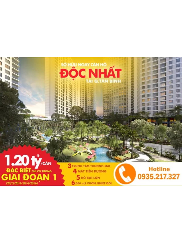   Căn Hộ CENTA PARK Quận Tân Bình Hút Khách