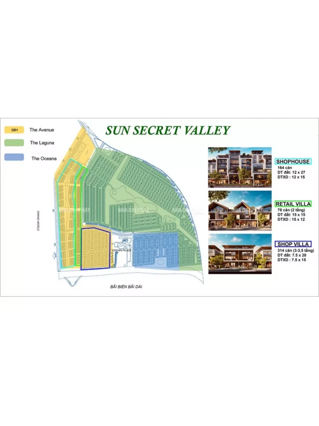   Điểm nhấn độc đáo, mới lạ của Retail Villa Sun Secret Valley