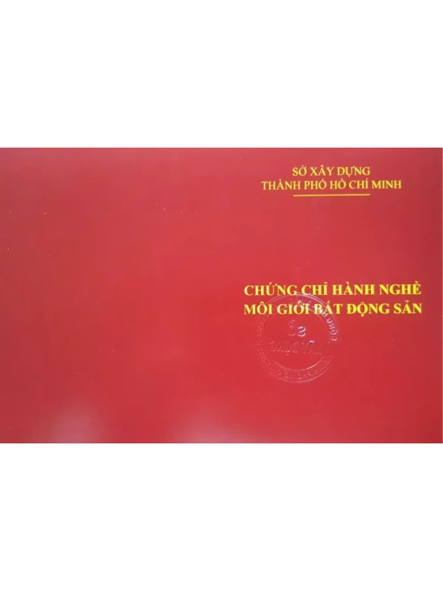   Điều kiện hành nghề môi giới bất động sản từ 2025: Những điều bạn cần biết