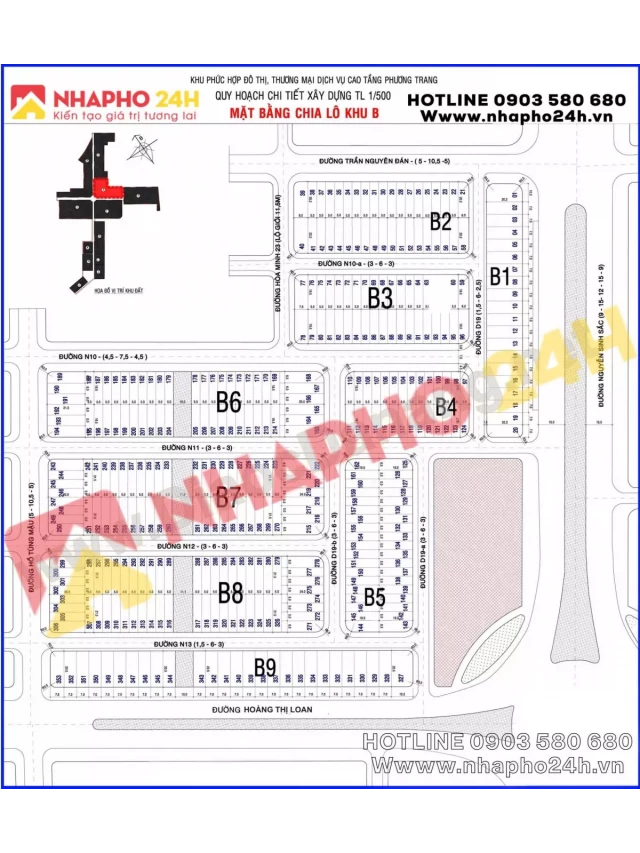   Khu B Kim Long City: Đất Nền Trung Tâm Quận Liên Chiểu Đà Nẵng