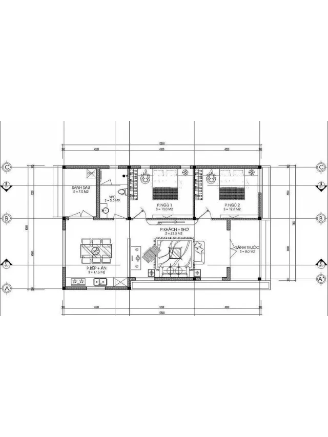   Top 20+ mẫu bản vẽ nhà cấp 4 đẹp và chi tiết nhất hiện nay