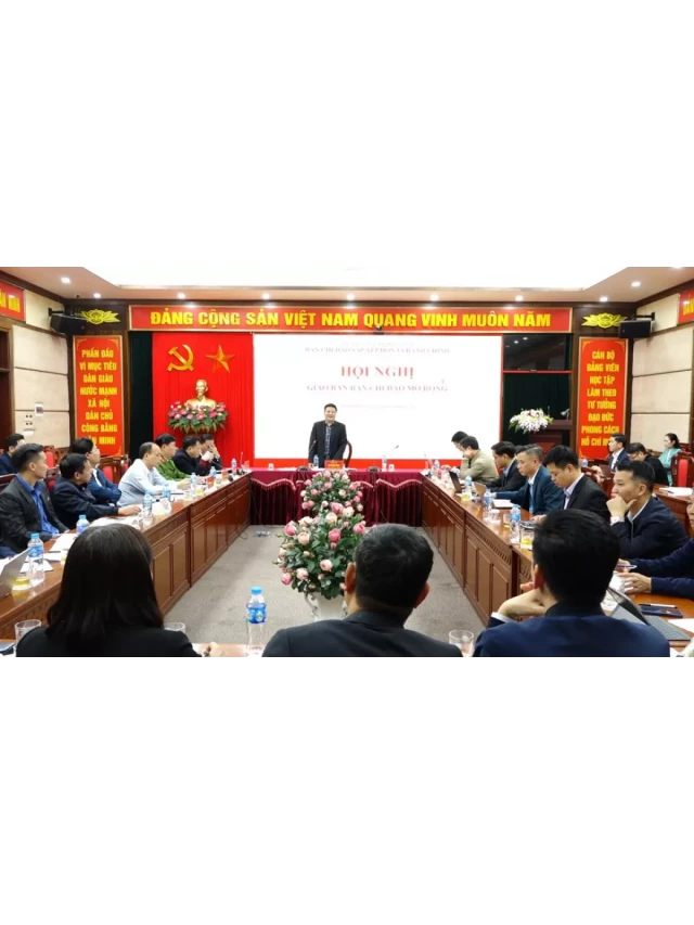   Huyện Thanh Oai: Đang Khẩn Trương và Bài Bản Sắp Xếp Đơn Vị Hành Chính Cấp Xã