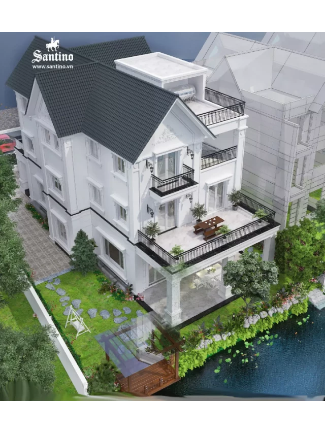   Thiết kế kiến trúc Biệt thự Tân cổ điển – Vinhomes Riverside